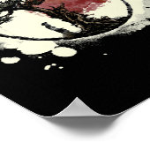 Bonsai Tree Japanese Zen Yin Yang Buddhist Circle Poster (Ecke)