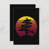 Bonsai Tree Japanischer Zen-buddhistischer Baum Su Dankeskarte (Vorne/Hinten)