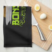 Bonsai Tree Japanisches Kanji Geschirrtuch (Viertel Falte)