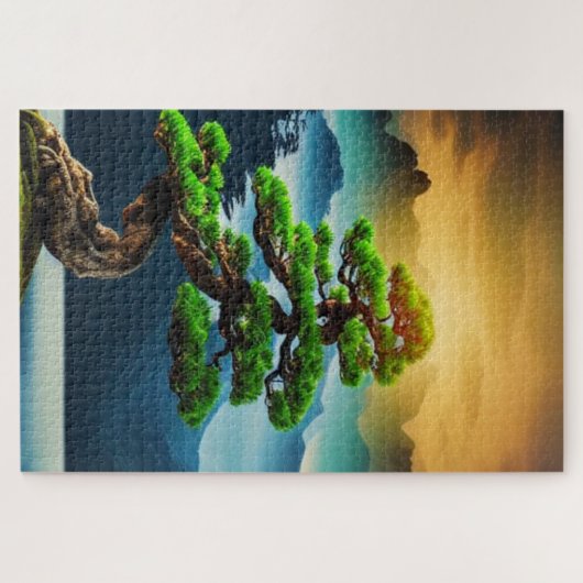 Bonsai Tree Jigsaw Puzzle (Horizontal)