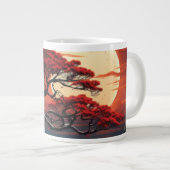 Bonsai Tree Jumbo-Tasse (Vorderseite Rechts)