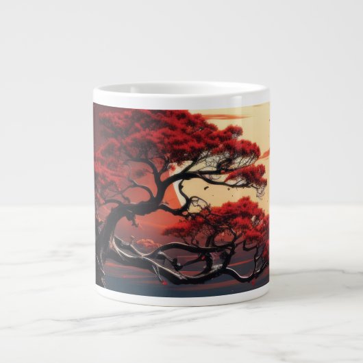Bonsai Tree Jumbo-Tasse (Vorderseite)