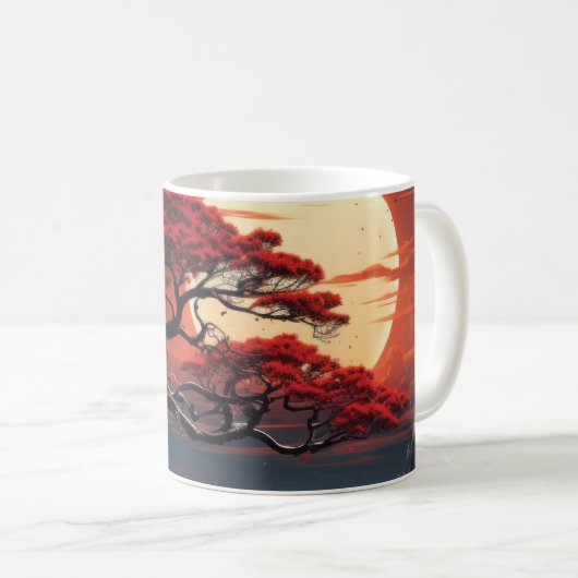Bonsai Tree Kaffeetasse (VorderseiteRechts)
