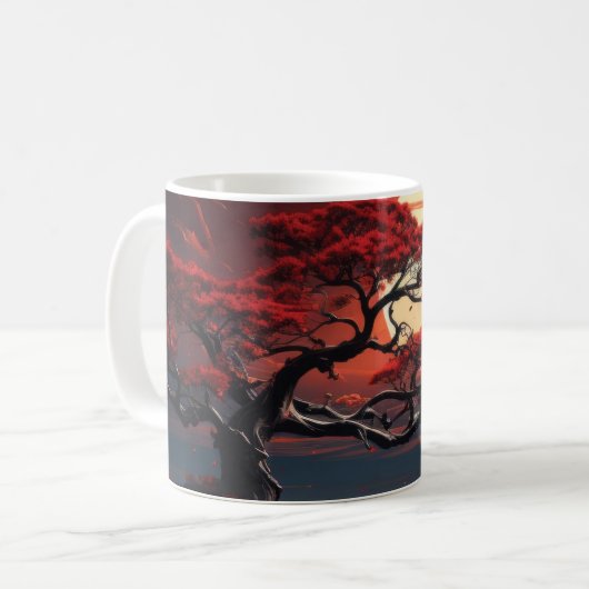 Bonsai Tree Kaffeetasse (Vorderseite Links)
