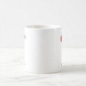 Bonsai Tree Karate Design - Uechi Ryu Instructor Kaffeetasse (Mittel)