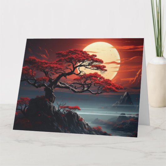 Bonsai Tree Karte (Vorderseite)