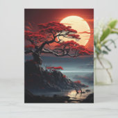 Bonsai Tree Karte (Stehend Vorderseite)