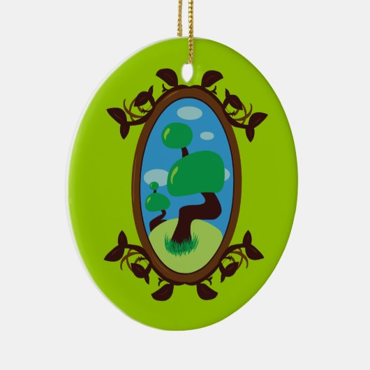 Bonsai Tree Keramik Ornament (Rechts)