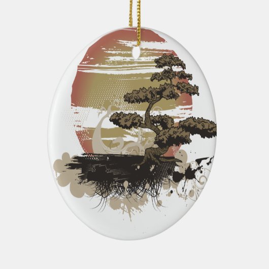 Bonsai Tree Keramikornament (Rechts)