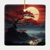 Bonsai Tree Keramikornament (Rückseite)