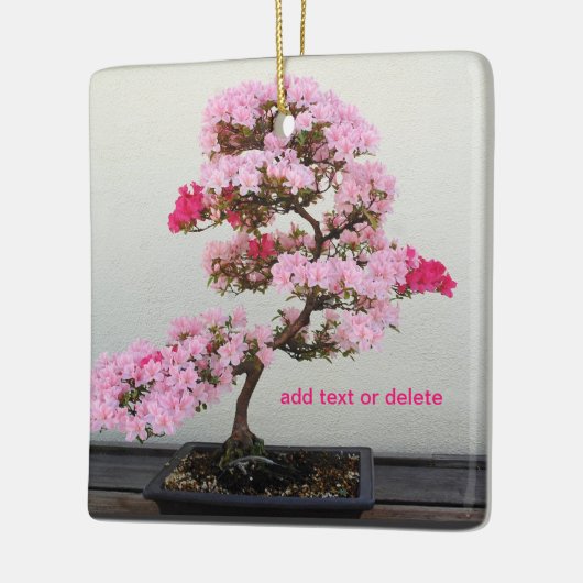 Bonsai Tree Keramikornament (Links)