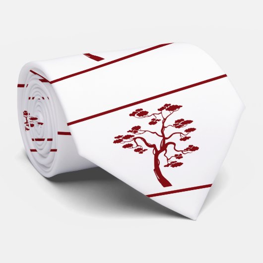 Bonsai Tree Krawatte (Gerollt)