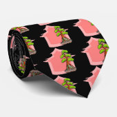 Bonsai Tree Krawatte (Gerollt)