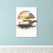 Bonsai Tree Leinwanddruck (Insitu (Holzboden))