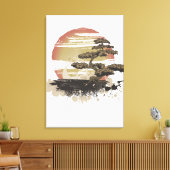 Bonsai Tree Leinwanddruck (Insitu (Wohnzimmer))
