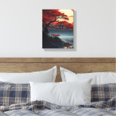 Bonsai Tree Leinwanddruck (Insitu (Schlafzimmer))