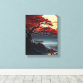 Bonsai Tree Leinwanddruck (Insitu (Holzboden))