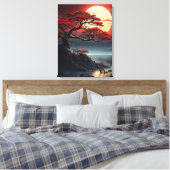 Bonsai Tree Leinwanddruck (Insitu (Schlafzimmer))