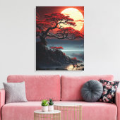Bonsai Tree Leinwanddruck (Insitu (Wohnzimmer))