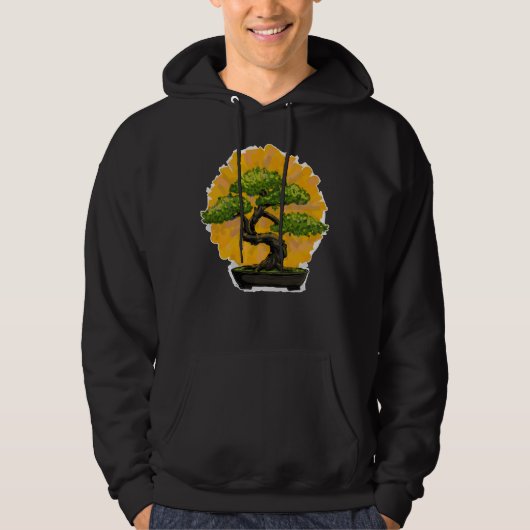 Bonsai Tree Lover Hoodie (Vorderseite)