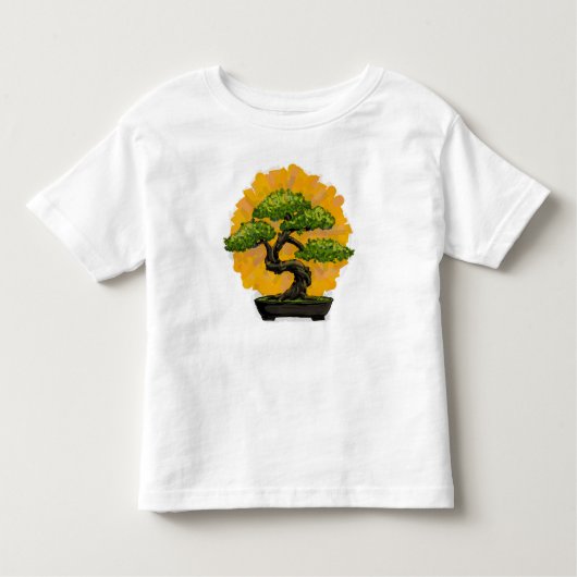 Bonsai Tree Lover Kleinkind T-shirt (Vorderseite)