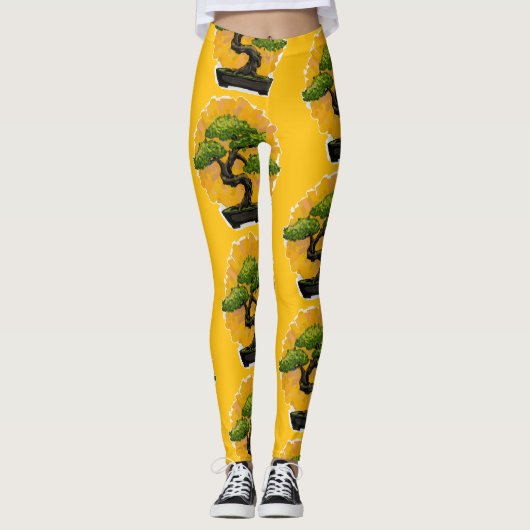 Bonsai Tree Lover Leggings (Vorderseite)