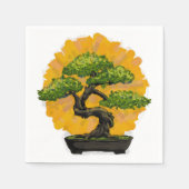 Bonsai Tree Lover Serviette (Vorderseite)