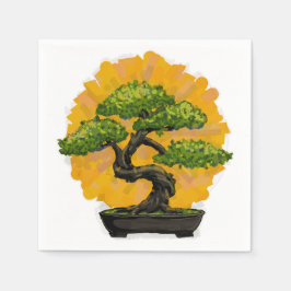 Bonsai Tree Lover Serviette