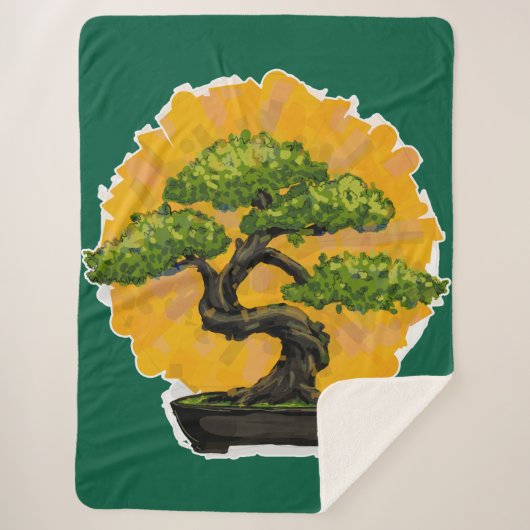 Bonsai Tree Lover Sherpadecke (Vorderseite)