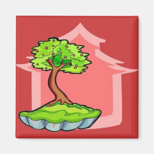 Bonsai Tree Magnet (Vorne)