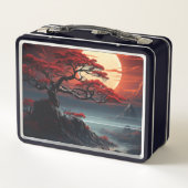 Bonsai Tree Metall Brotdose (Rückseite)