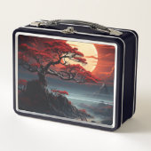 Bonsai Tree Metall Brotdose (Vorderseite)