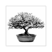 Bonsai Tree mit Blätter Gummistempel (Prägung)