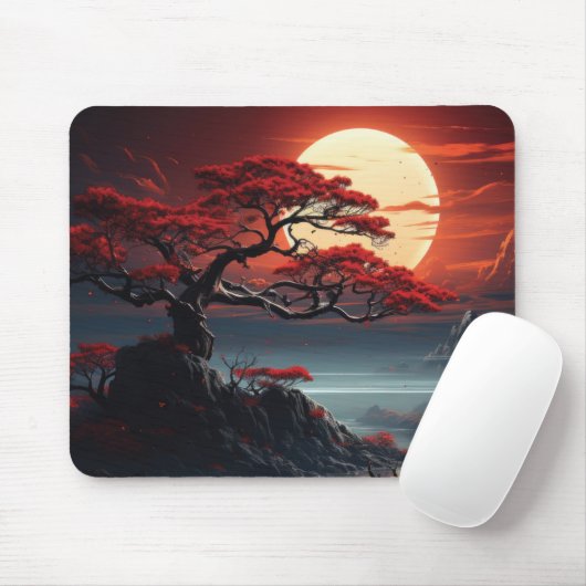 Bonsai Tree Mousepad (Mit Mouse)