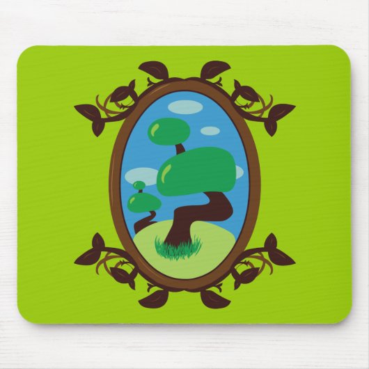 Bonsai Tree Mousepad (Vorne)