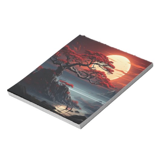 Bonsai Tree Notizblock (Rotiert)