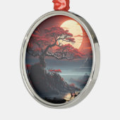 Bonsai Tree Ornament Aus Metall (Links)