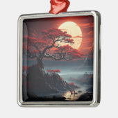 Bonsai Tree Ornament Aus Metall (Links)