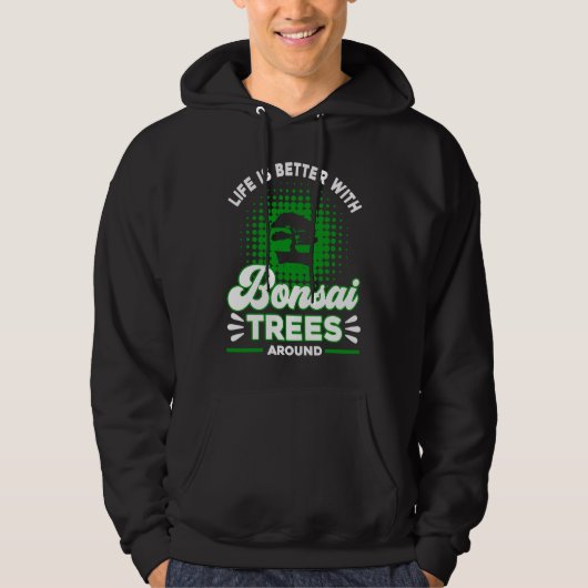 Bonsai Tree Owner  With Bonsai Trees Hoodie (Vorderseite)