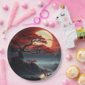 Bonsai Tree Pappteller (Party)