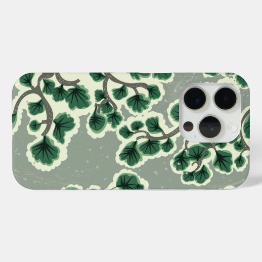 Bonsai Tree Pattern Case-Mate iPhone Hülle (Rückseite (Horizontal))