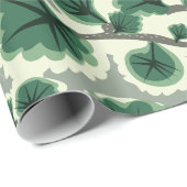 Bonsai Tree Pattern Geschenkpapier (Rolleneckpunkt)