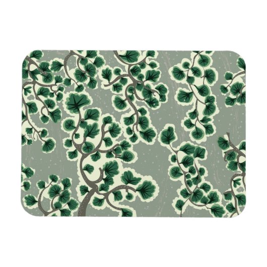 Bonsai Tree Pattern Magnet (Horizontal)