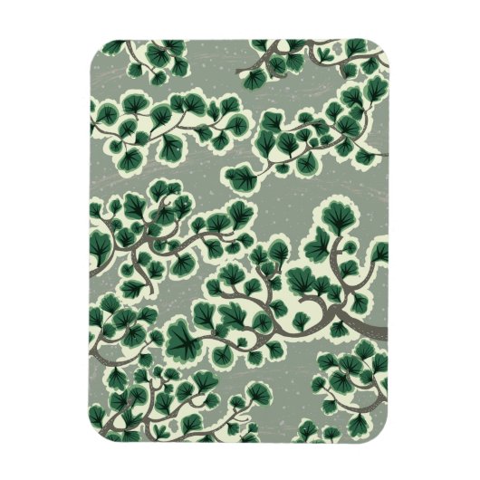 Bonsai Tree Pattern Magnet (Vertikal)