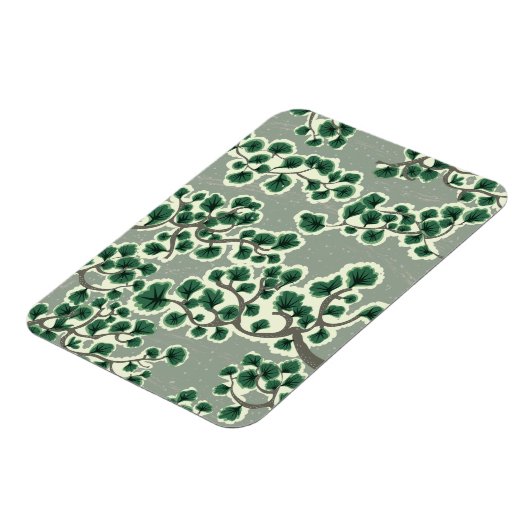 Bonsai Tree Pattern Magnet (Linke Seite)
