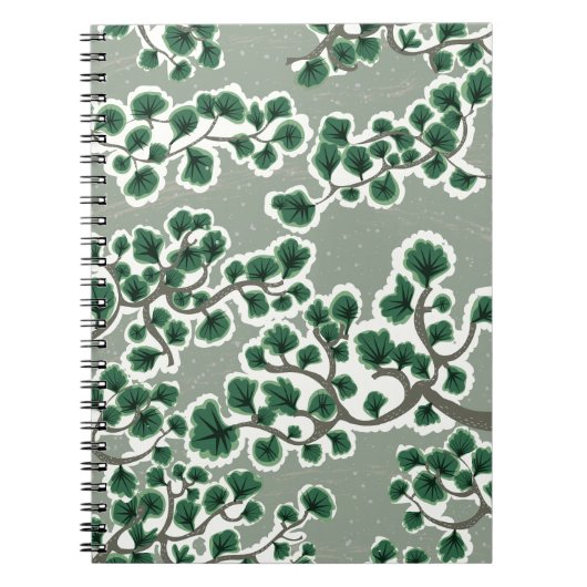 Bonsai Tree Pattern Notizblock (Vorderseite)