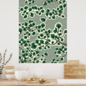 Bonsai Tree Pattern Poster (Küche)
