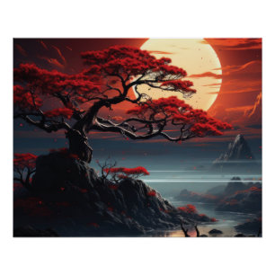 Bonsai Tree Poster