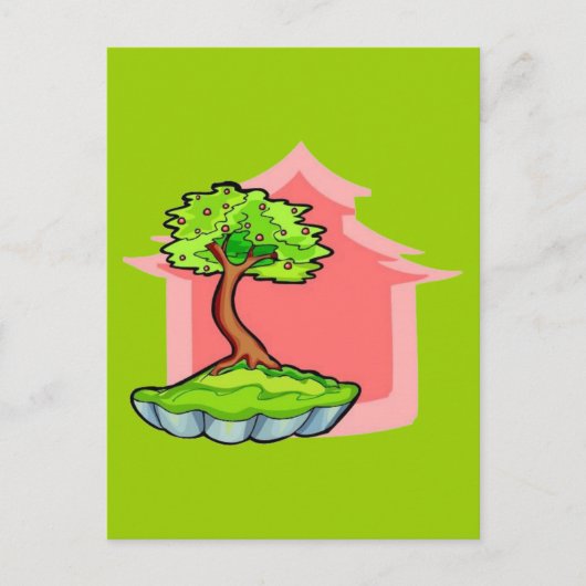 Bonsai Tree Postkarte (Vorderseite)