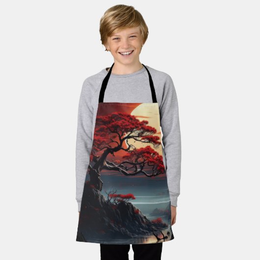 Bonsai Tree Schürze (Getragen)